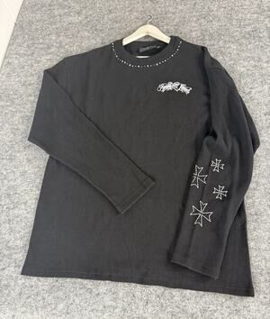 Supply and Demand Sweater Mens Medium Sweatshirt Shirt Hip Hop Street Cross N51